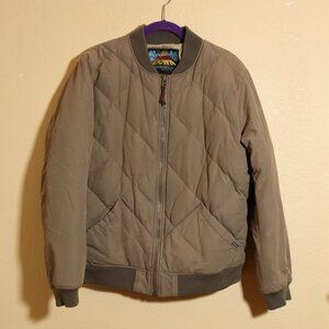 Eddie Bauer Down 1936 Skyliner Tan Jacket (L)